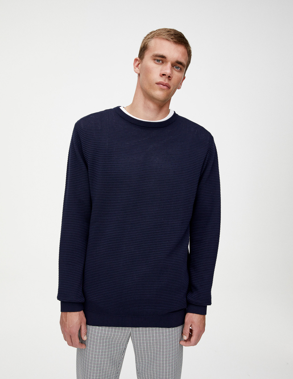 

Свитер PULL & BEAR М0116194 (9558/541/401) цвет синий, Свитер PULL & BEAR М0116194 (9558/541/401) цвет синий M