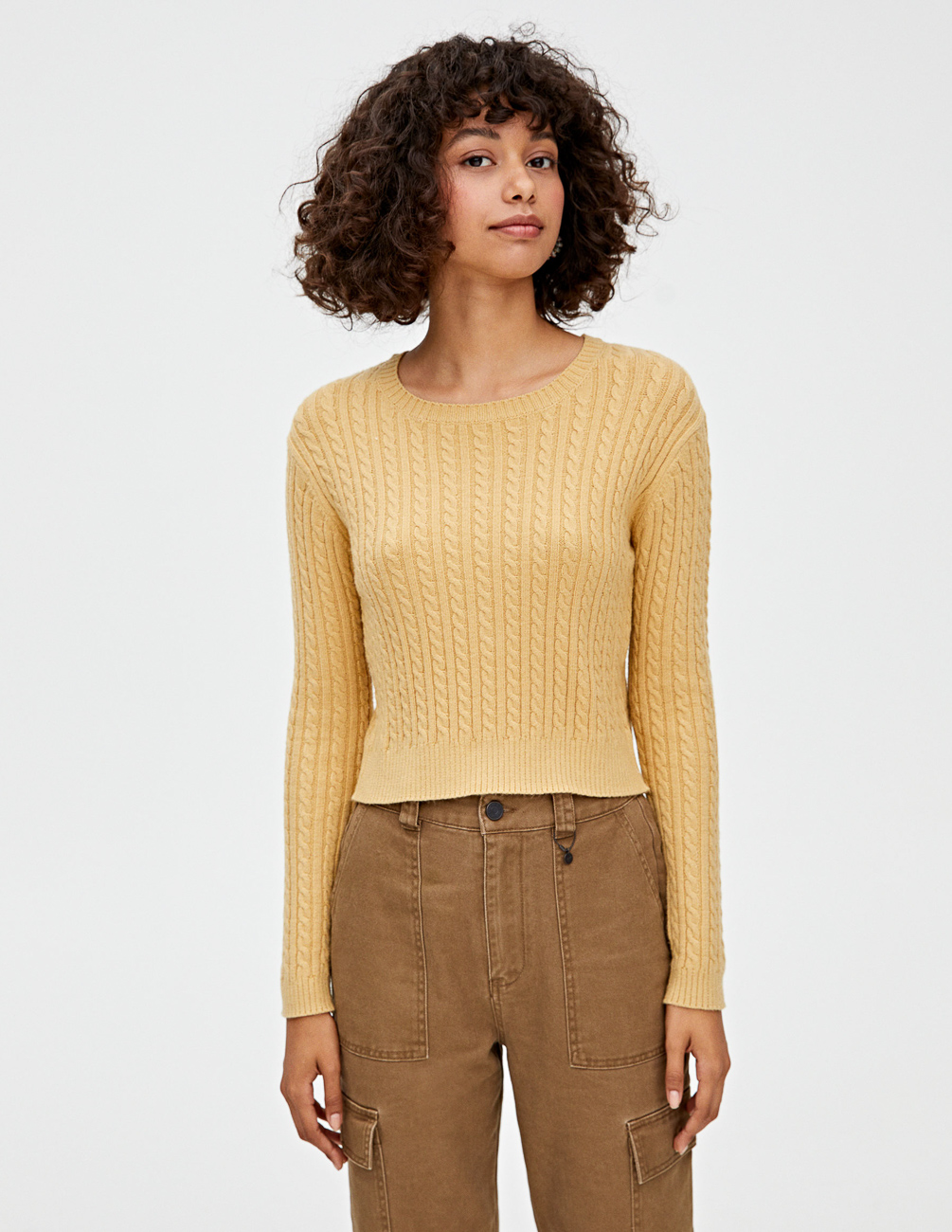 

Свитер PULL & BEAR Ж1077934 (9558/306/306) цвет желтый, Свитер PULL & BEAR Ж1077934 (9558/306/306) цвет желтый M