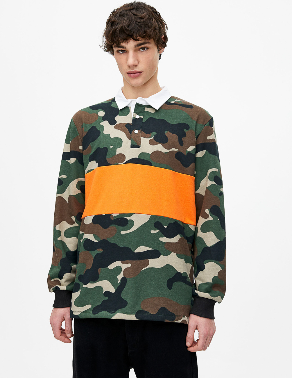 

Поло д/р PULL & BEAR М0116015 (5203/501/054) цвет разноцветный, Поло д/р PULL & BEAR М0116015 (5203/501/054) цвет разноцветный S
