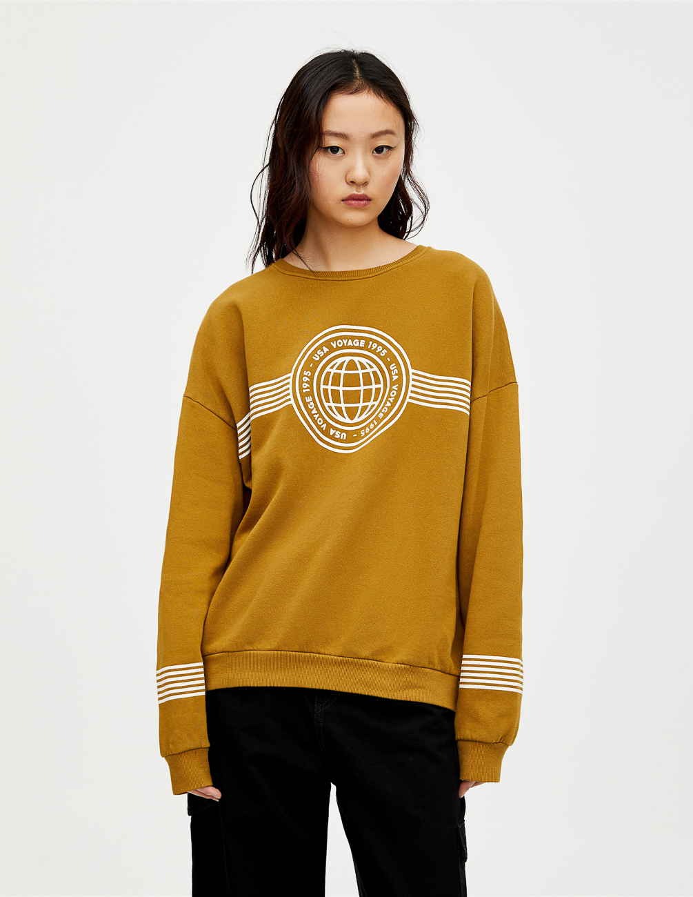 

Свитшот PULL & BEAR Ж1077851 (9595/319/115) цвет коричневый, Свитшот PULL & BEAR Ж1077851 (9595/319/115) цвет коричневый M