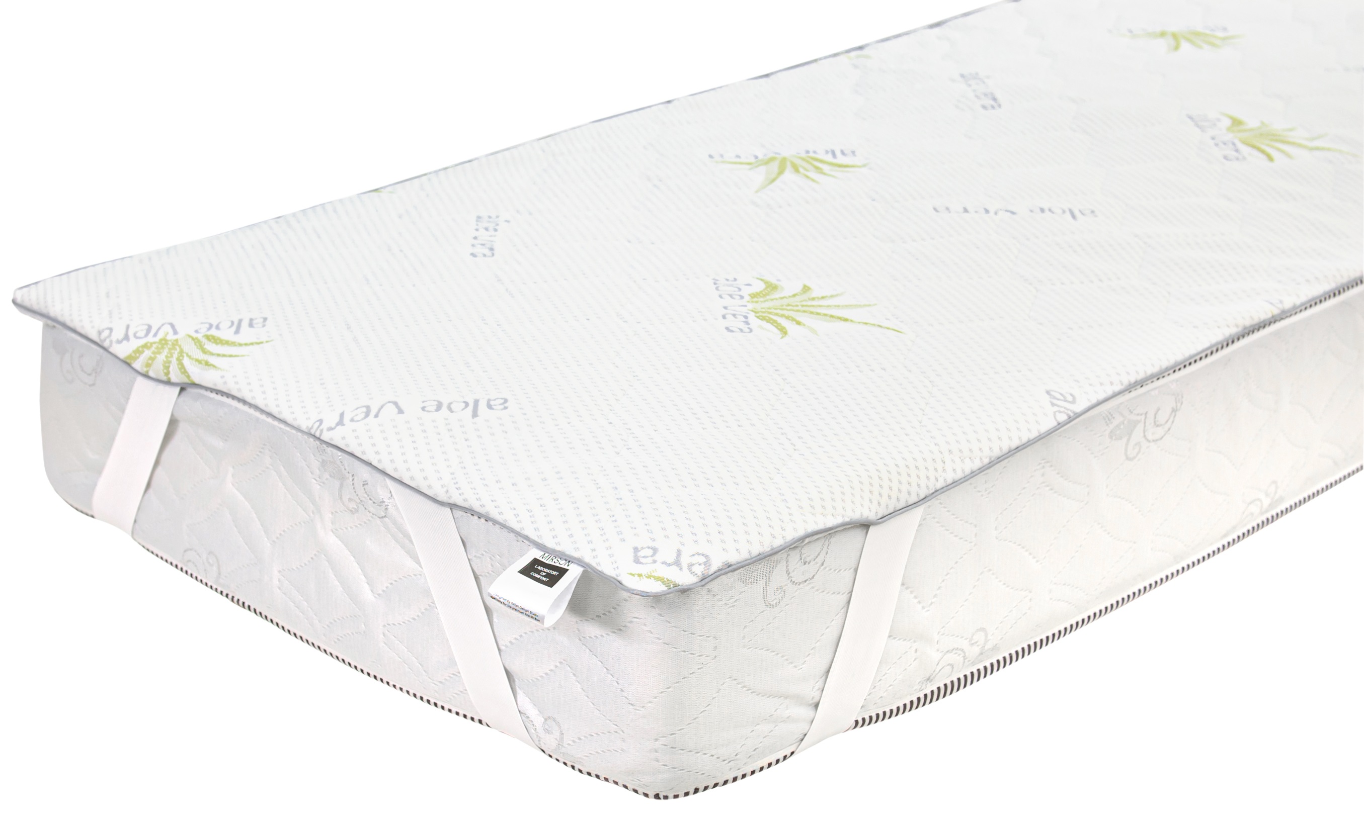 

Наматрасник MirSon 1045 Alberto Тенсель Aloe Vera Outlet 70х190 см