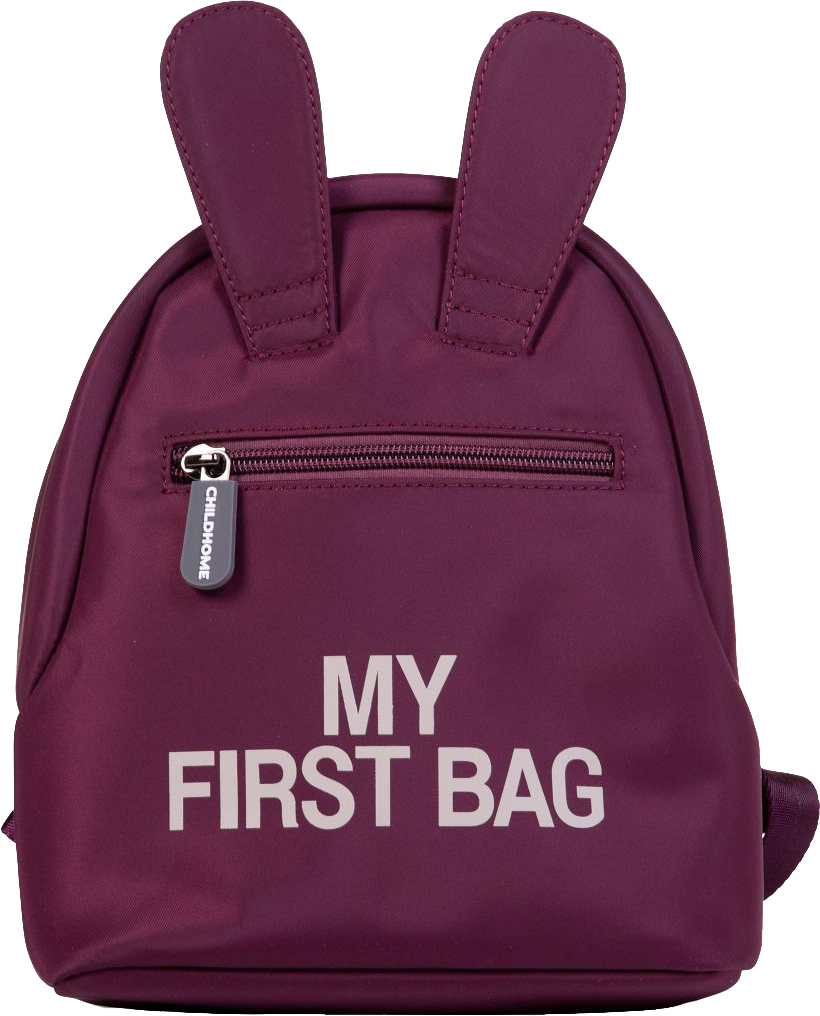 

Детский рюкзак Childhome My first bag - aubergine (CWKIDBAU)