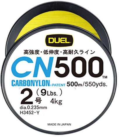 

Леска Duel CN500 Carbonylon 500 м 0.330 8 кг #4 Желтая (H3454-Y)
