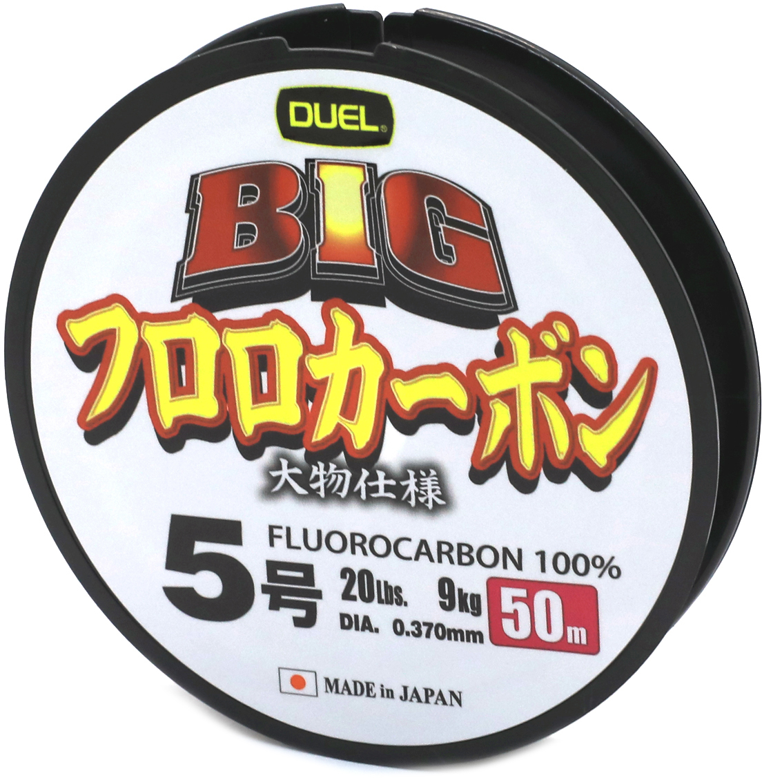 

Флюорокарбон Duel Big Fluorocarbon 100% 50 м 0.370 мм 9 кг #5 Прозрачный (H3829)