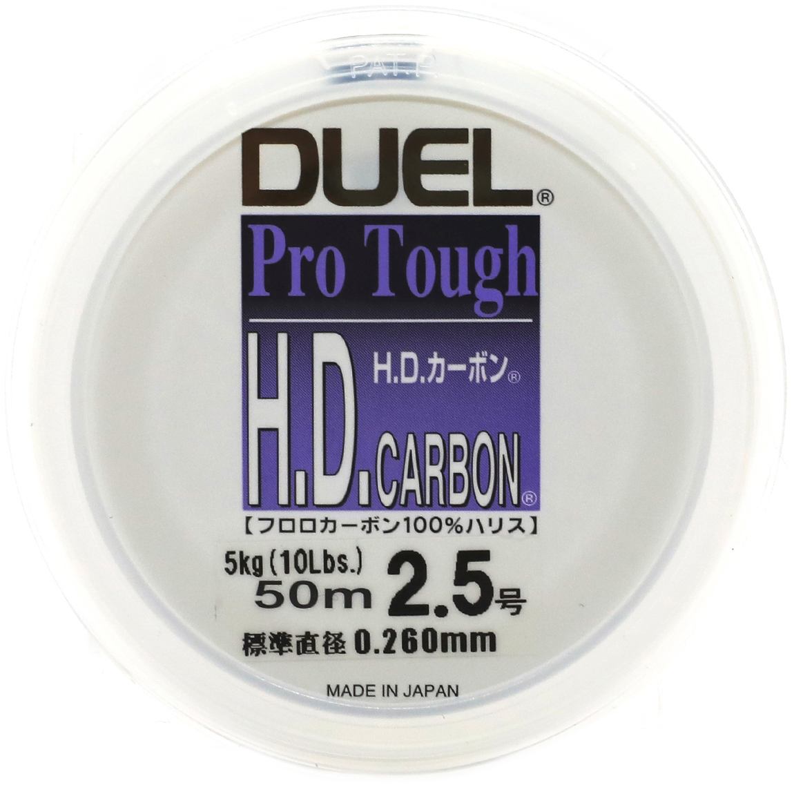 

Флюорокарбон Duel H.D. Carbon 50 м 0.260 мм 5 кг #2.5 Прозрачный (H916)