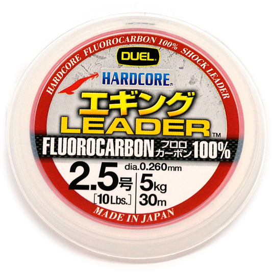 

Флюорокарбон Duel Hardcore Leader 30 м 0.260 мм 5 кг Прозрачный (H3376)
