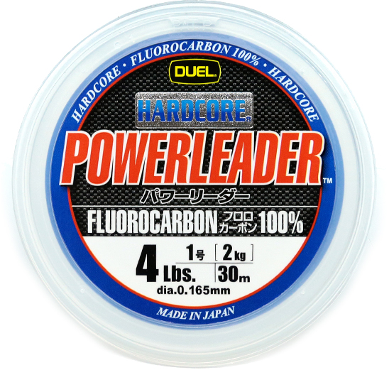 

Флюорокарбон Duel Hardcore Power Leader 30 м 0.165 мм 2 кг Прозрачный (H3440)