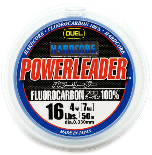 

Флюорокарбон Duel Hardcore Power Leader 50 м 0.330 мм 7 кг Прозрачный (H3339)