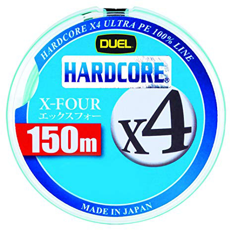 

Шнур Duel Hardcore X4 150 м 0.191 мм 9 кг #1.2 Green (H3276-MG)
