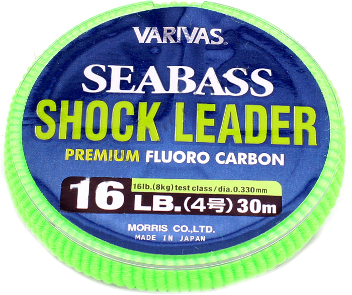 

Флюорокарбон Varivas Sea Bass FLURO Shock Leader 30 м 16 Lb 0.330 мм Прозрачный (РБ-657460)