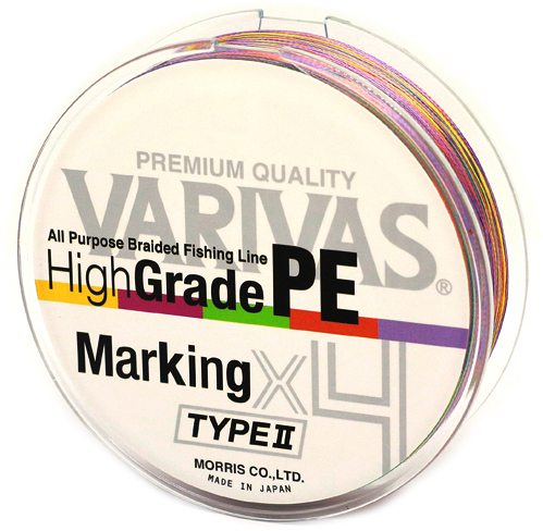 

Шнур Varivas High Grade PE Marking TYPE II X4 150 м #0.6 Multicolor (13331)