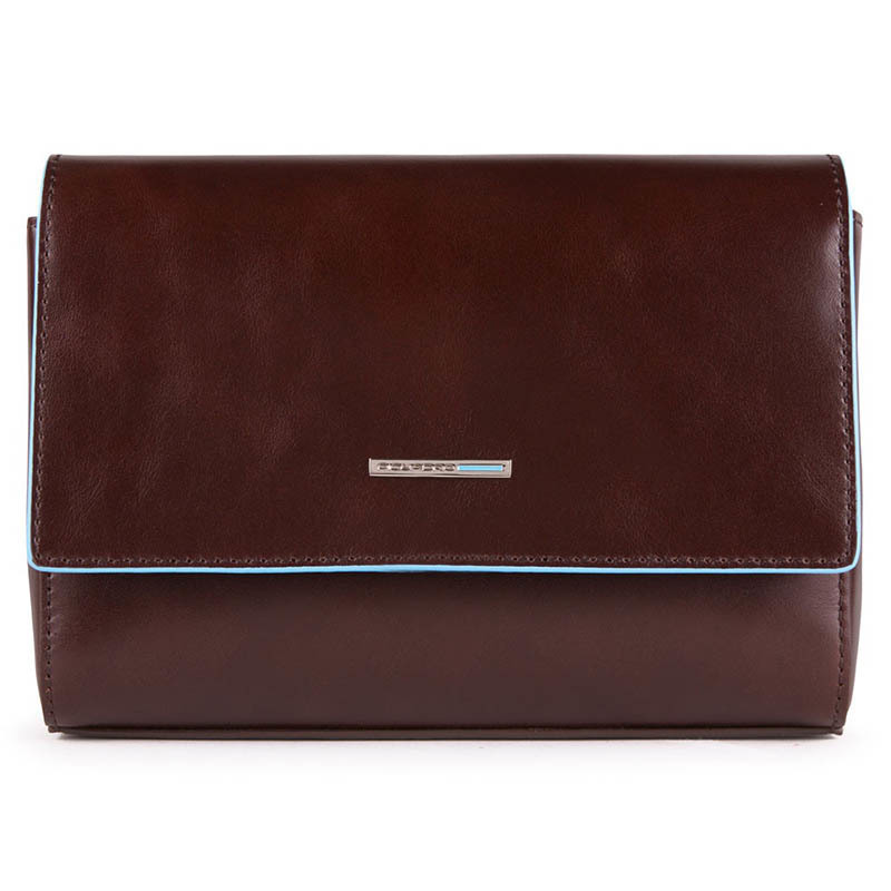 

Клатч кожаный Piquadro Blue Square Cognac