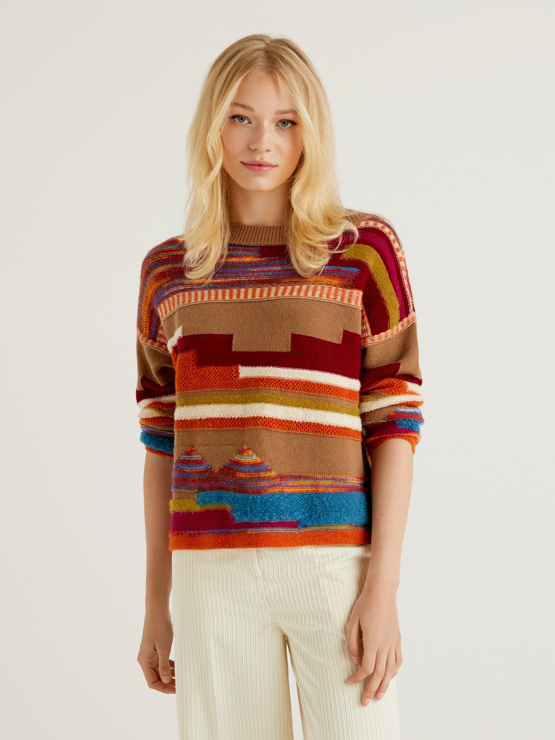 

Джемпер United Colors of Benetton 1144E1P31-898, Джемпер United Colors of Benetton 1144E1P31-898 L