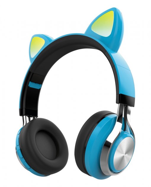 

Дитячі Bluetooth навушники HAVIT HV-H623BT "з котячими вушками"