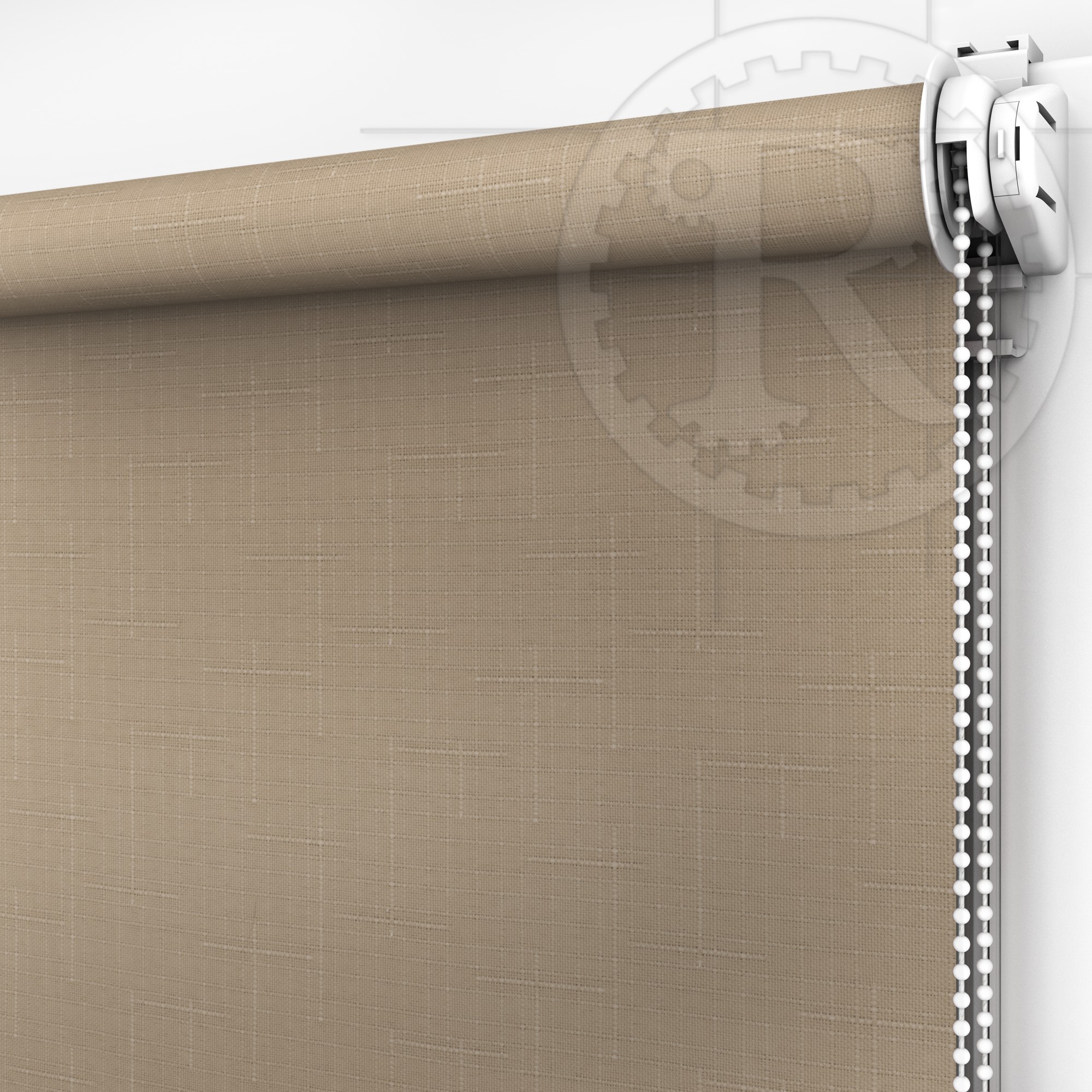 

Рулонная штора Linen 814 Cream 150 x 200 см