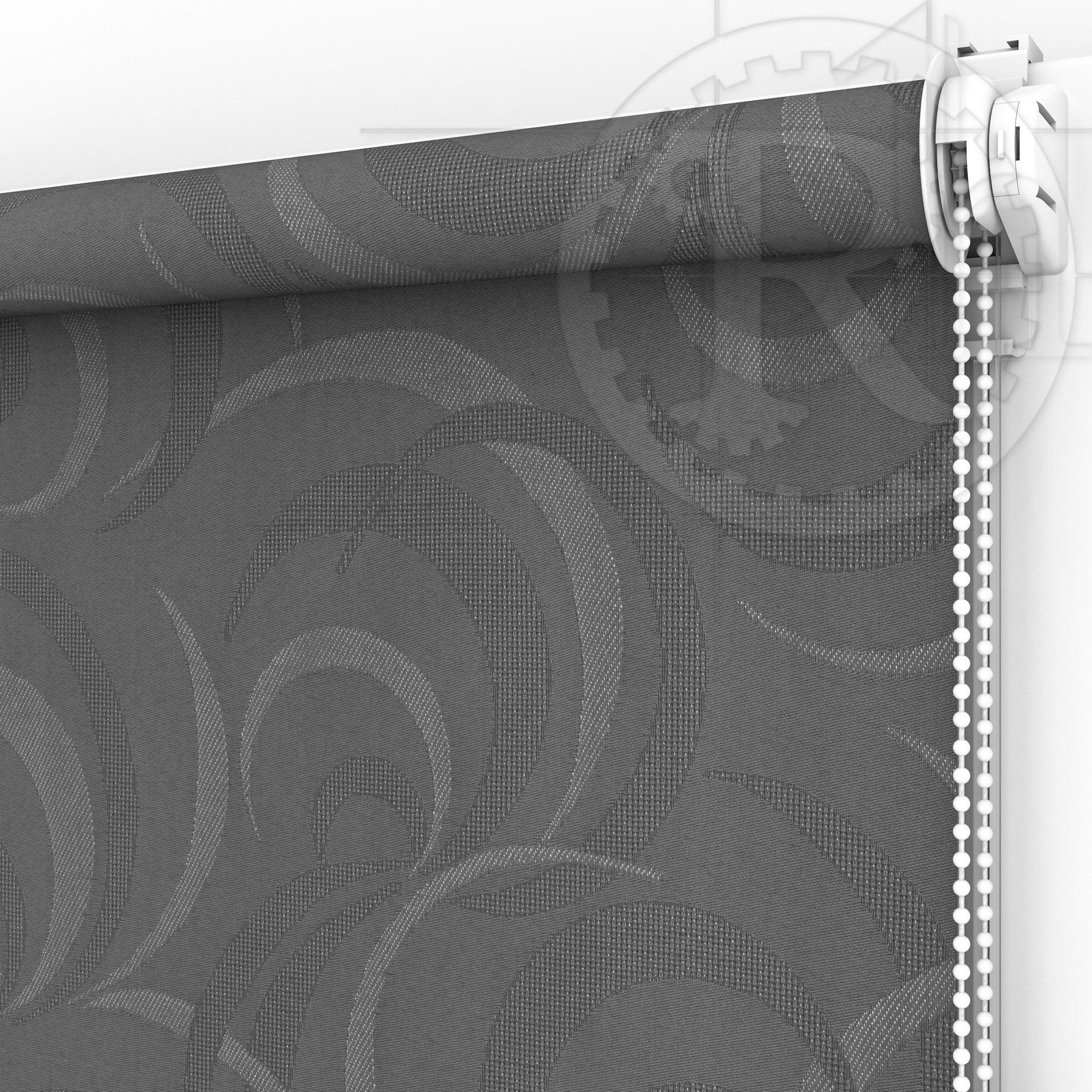 

Рулонная штора Festival 7440 Dark Grey 140 x 200 см