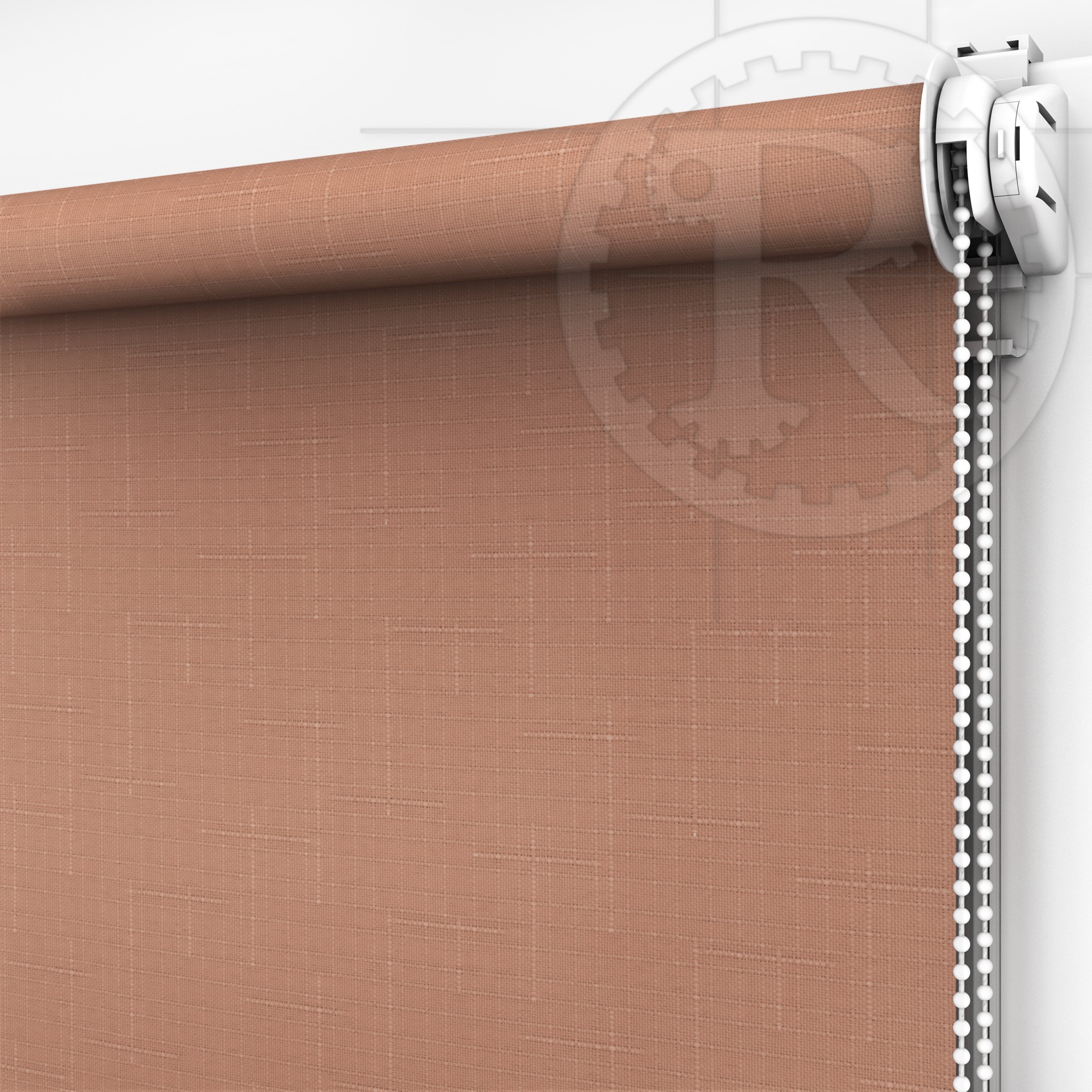 

Рулонная штора Linen 2071 Apricot 130 x 200 см