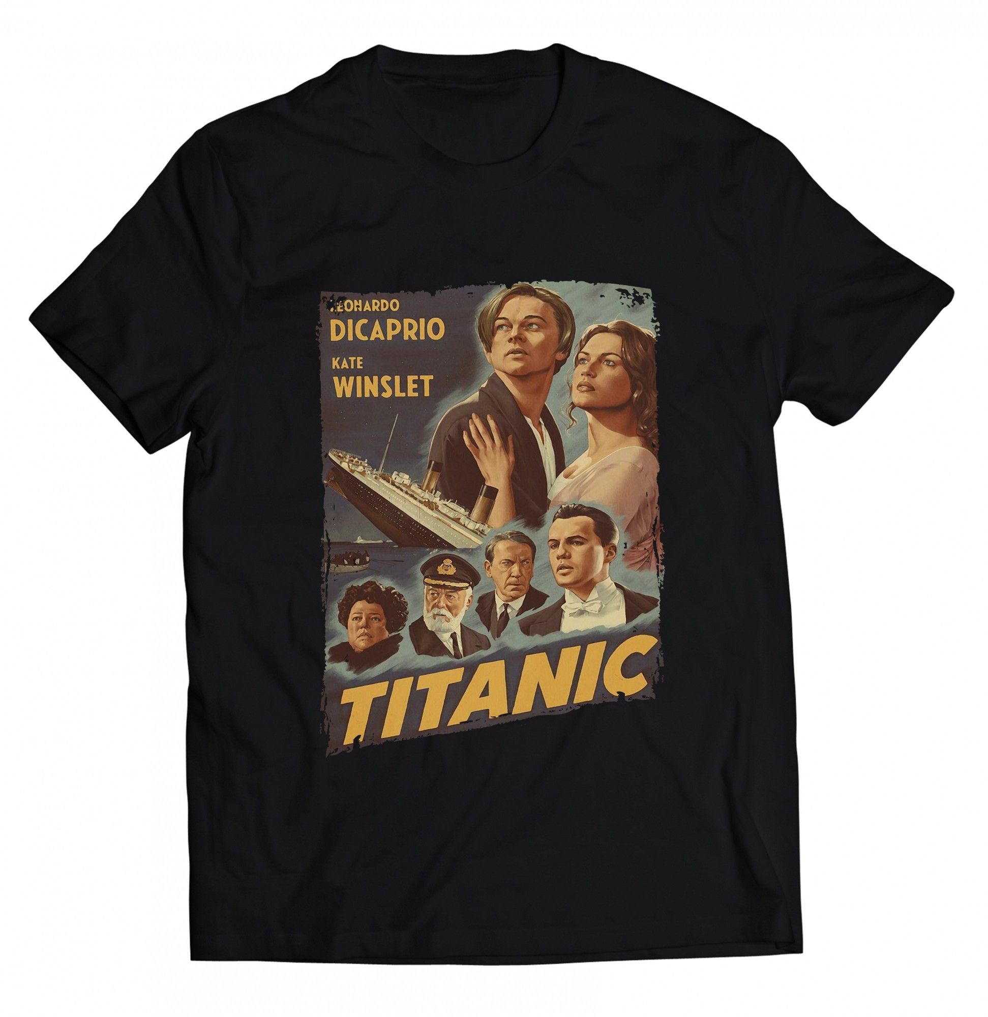 

Футболка Stedman Vintage Series Titanic 1997 Титаник 002  Черная, Футболка Stedman Vintage Series Titanic 1997 Титаник 002 S Черная