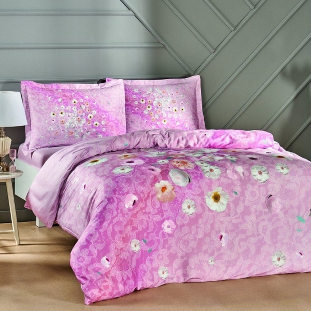 

Постельное белье Tac Serlina pembe v01 svt-2000022277341