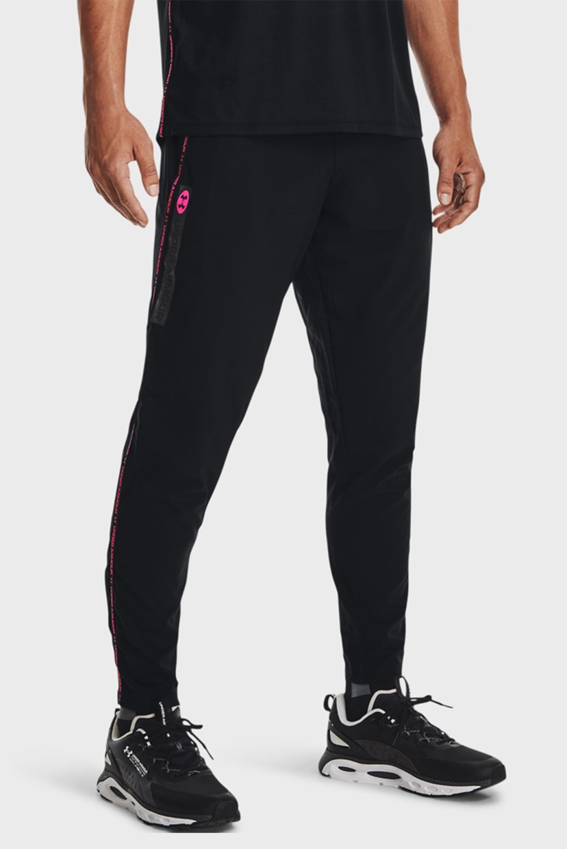 

Мужские черные спортивные брюки UA WOVEN GEO PANT Under Armour  1366435-001, Мужские черные спортивные брюки UA WOVEN GEO PANT Under Armour XL 1366435-001