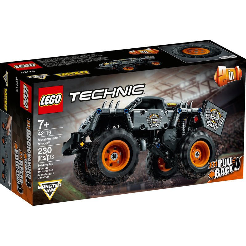 

Конструктор LEGO Technic Monster Jam Max-D (42119)