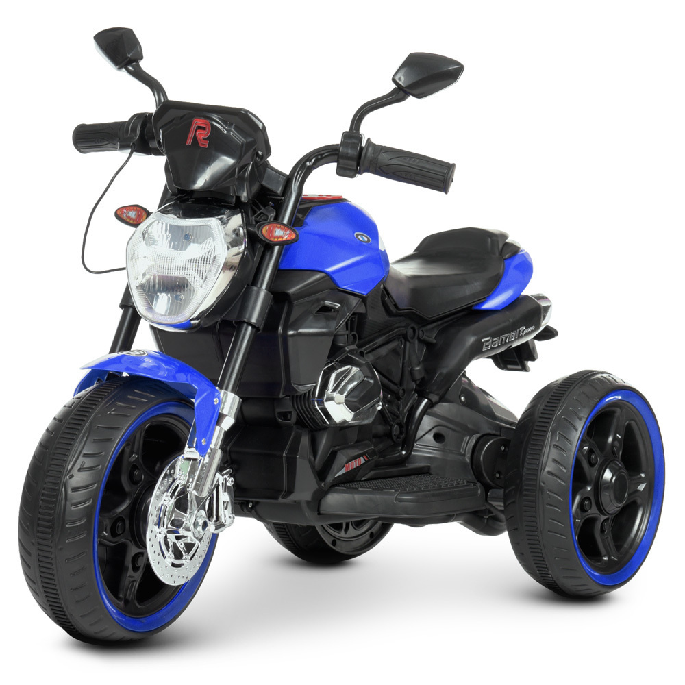 

Мотоцикл Bambi Racer 2х25W M 4534-4 Black-Blue (M 4534)