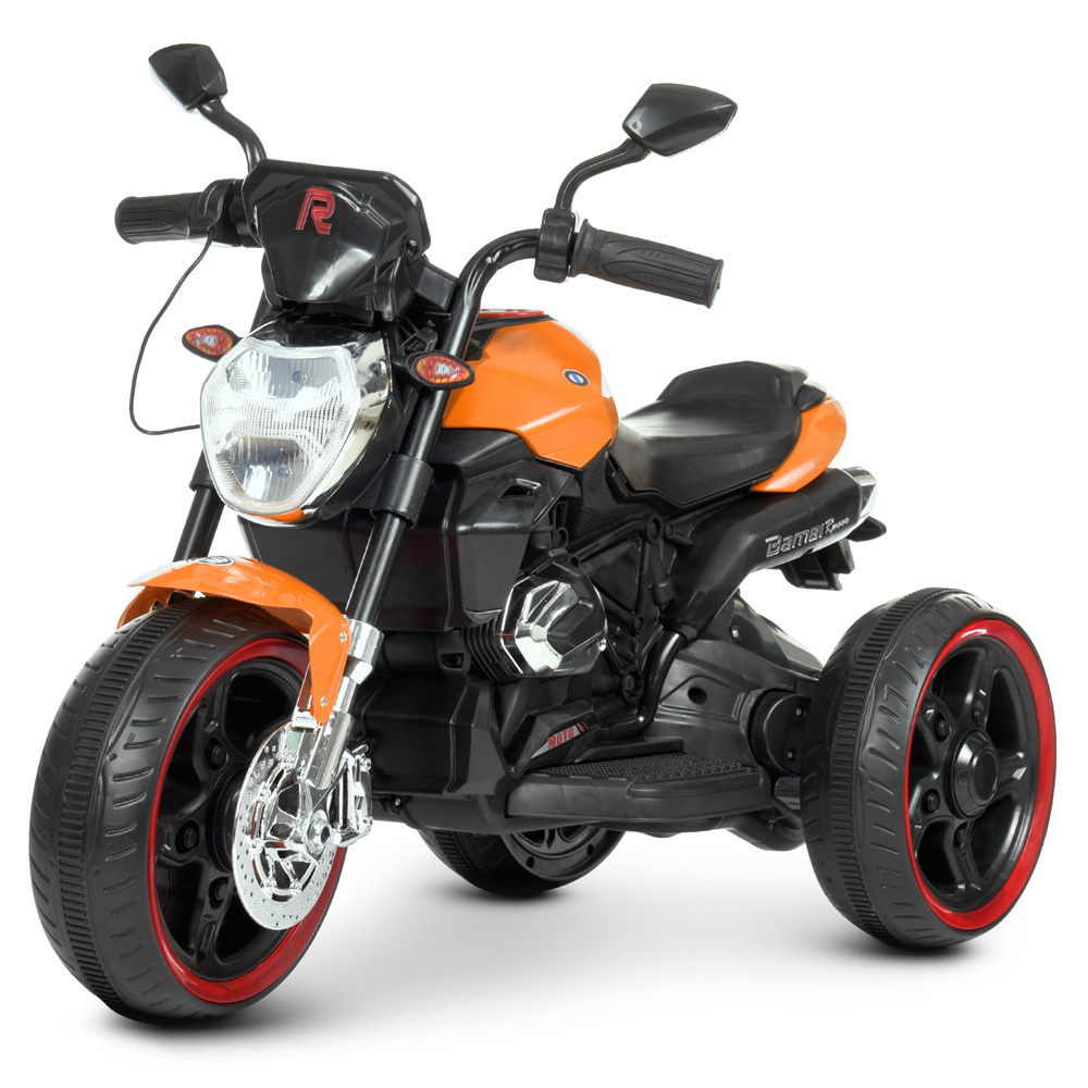 

Мотоцикл Bambi Racer 2х25W M 4534-7 Black-Orange (M 4534)