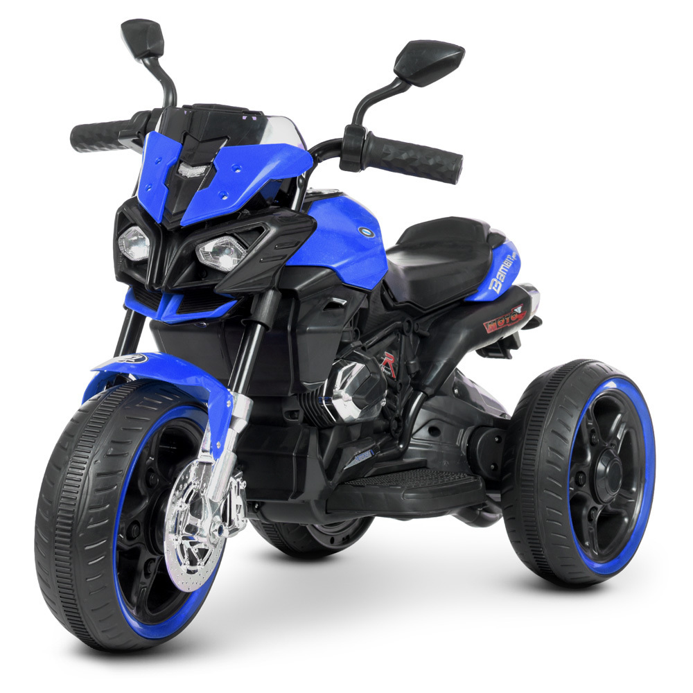 

Мотоцикл Bambi Racer 2х25W M 4533-4 Black-Blue (M 4533)