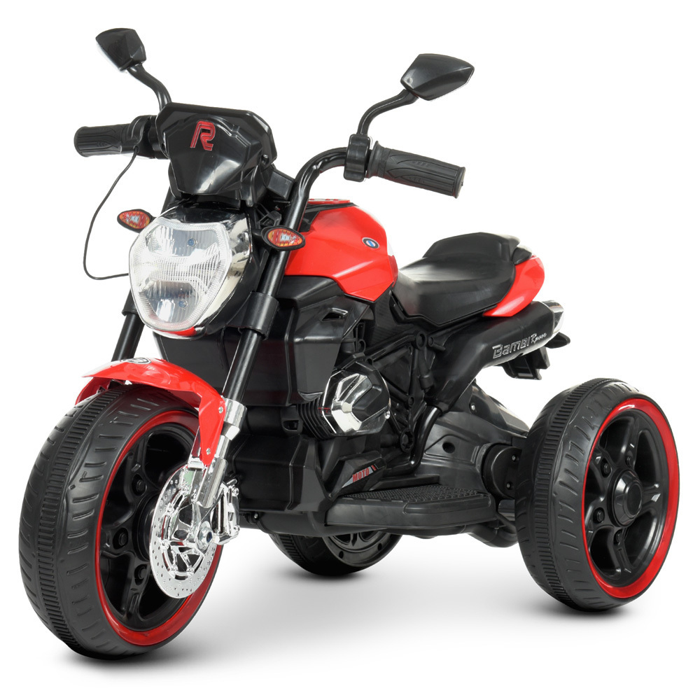 

Мотоцикл Bambi Racer 2х25W M 4534-3 Black-Red (M 4534)