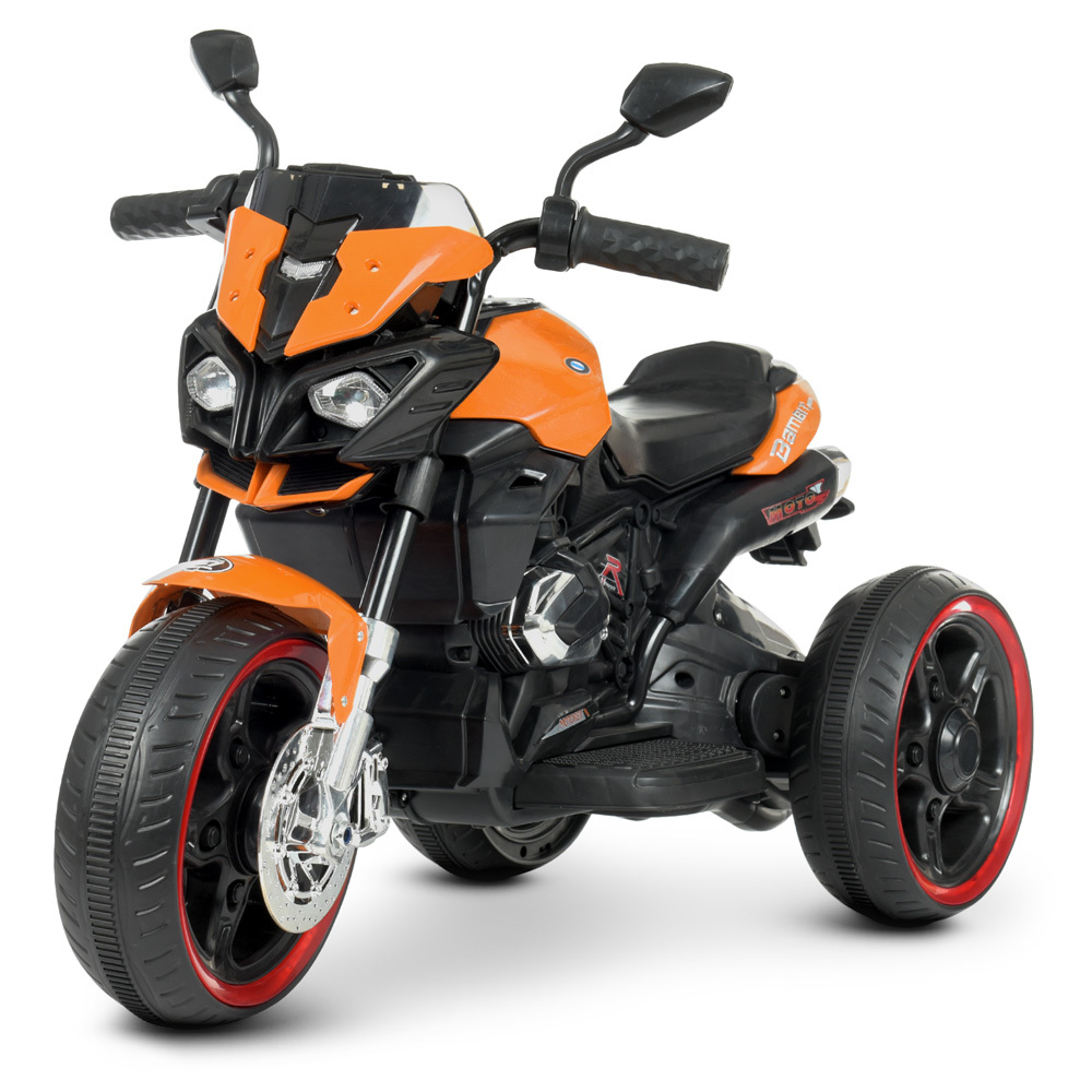 

Мотоцикл Bambi Racer 2х25W M 4533-7 Black-Orange (M 4533)