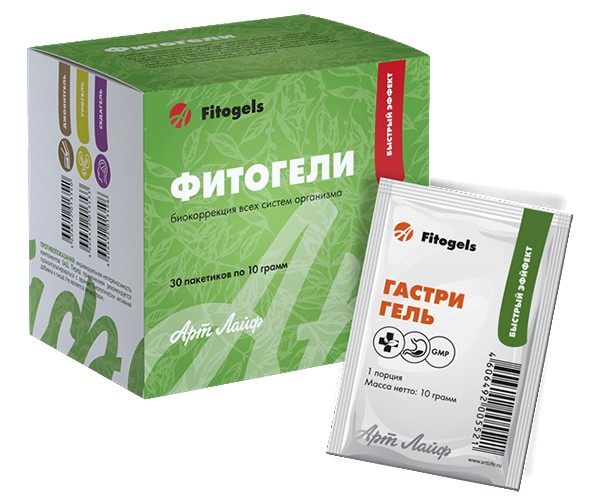 

Фитогель Артлайф для ЖКТ Гастригель 30 пакетиков по 10 гр (7111)