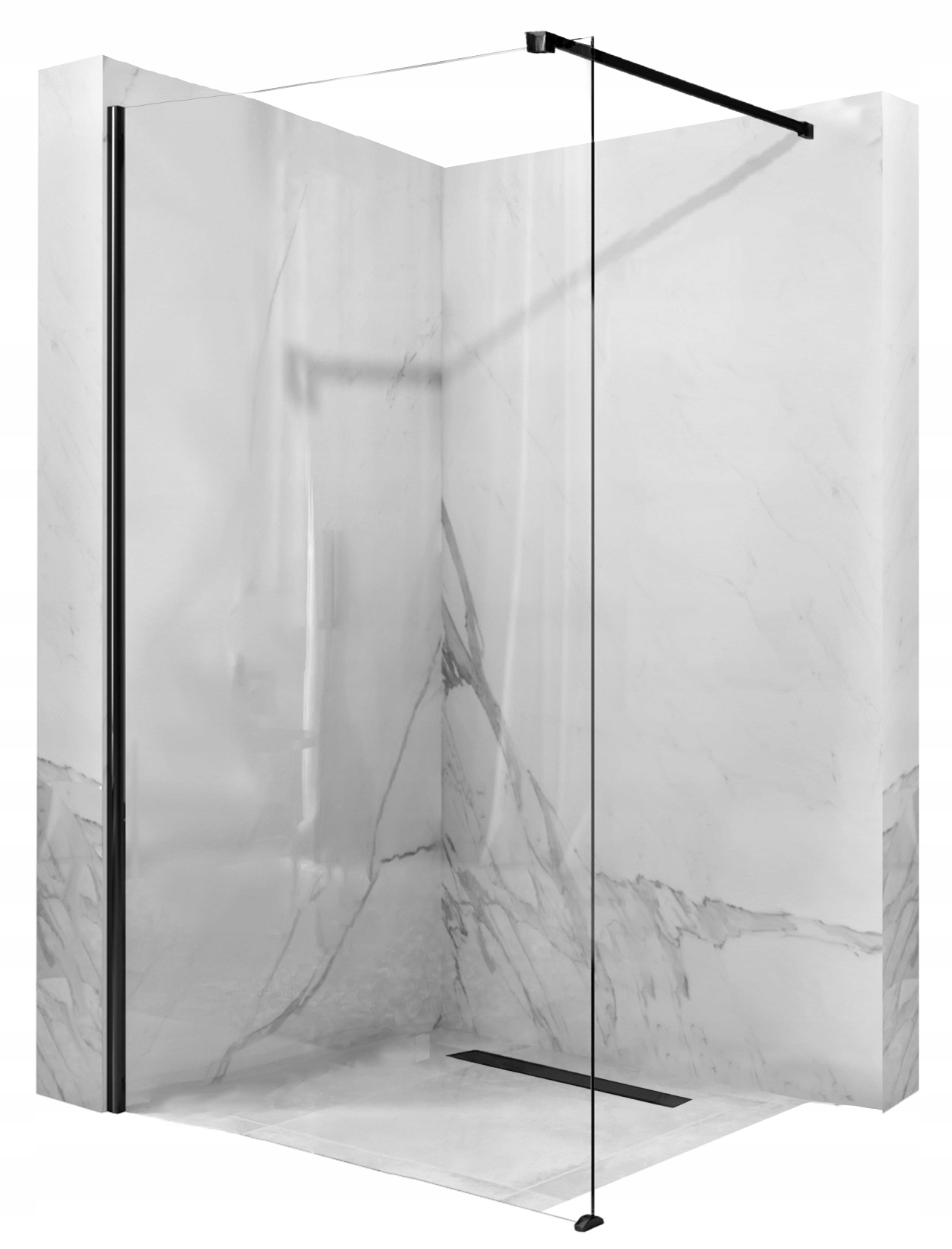 

Душевая стенка Rea AERO 110x195 Черный MAT REA-K6597