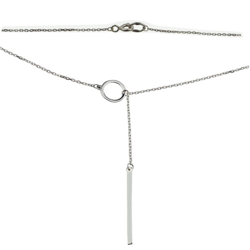 

Колье из серебра 908-00810-77, 19 размер