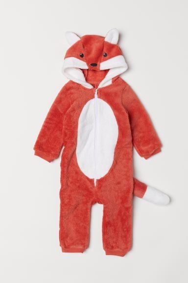 

Человечек теплый H&M 0648279 74 см оранжевый