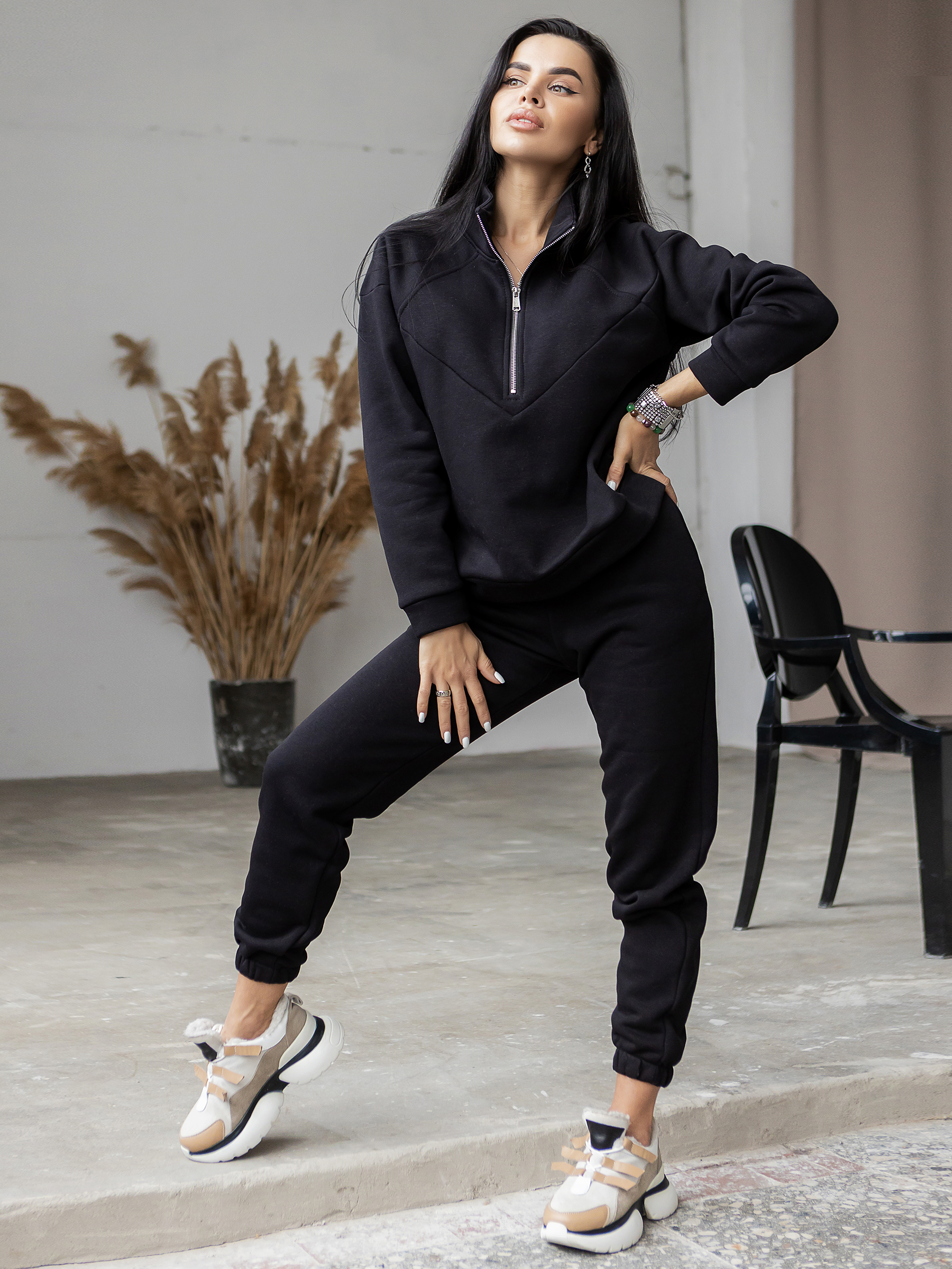 

Спортивный костюм Larionoff Hedonist - Черный, Спортивный костюм Larionoff Hedonist 42-44 Черный