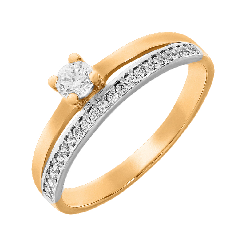 

Кольцо помолвочное Diamant к2572 16.0