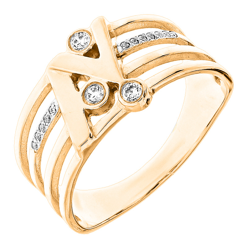 

Кольцо Diamant К3353 18.5