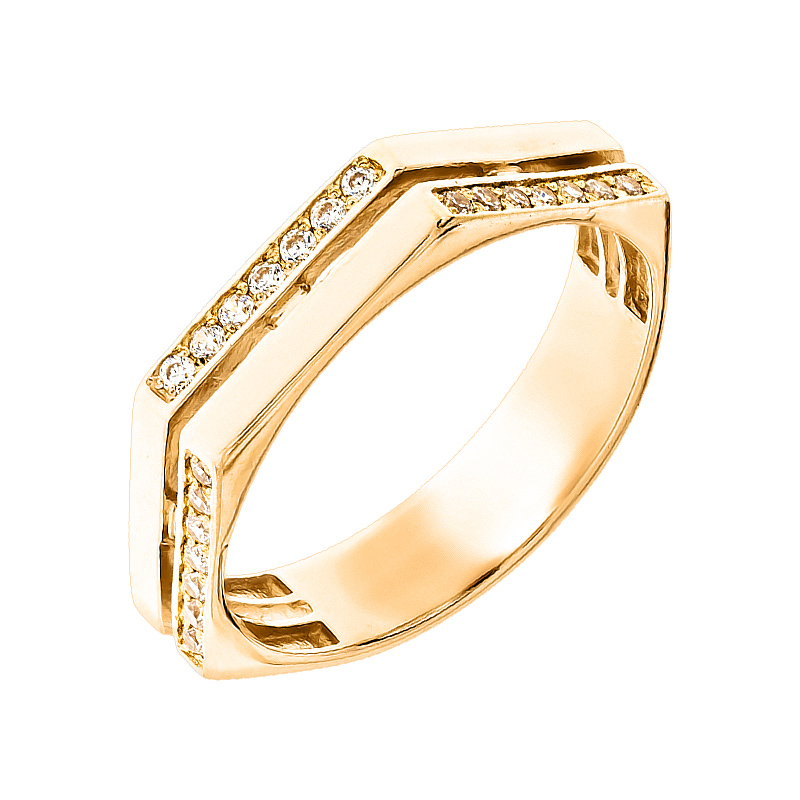 

Кольцо Diamant К3349 18.0