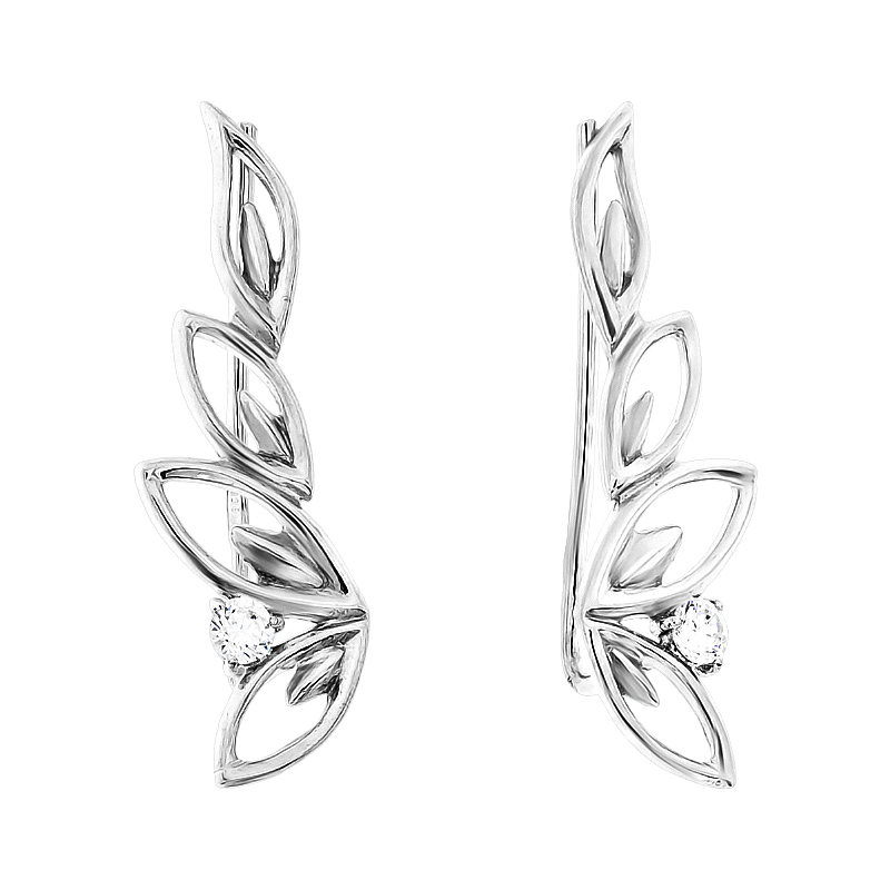 

Серьги-кафы Серьга-зажим Diamant С2001с