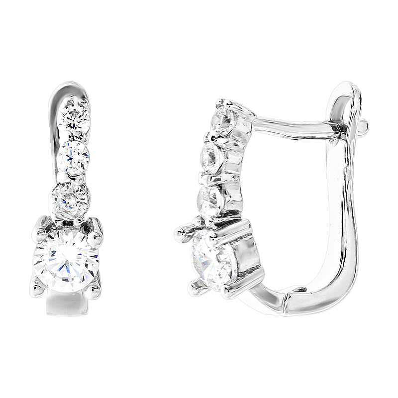 

Серьги TOP Silver 520352б