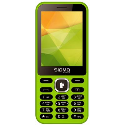 

Мобильный телефон Sigma X-style 31 Power Green
