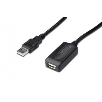 

Дата кабель USB 2.0 AM/AF 25.0m active Digitus (DA-73103)