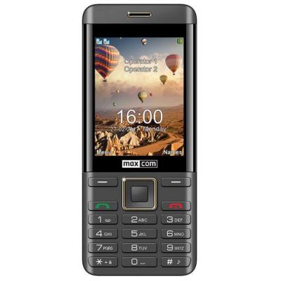 

Мобильный телефон Maxcom MM236 Black-Gold