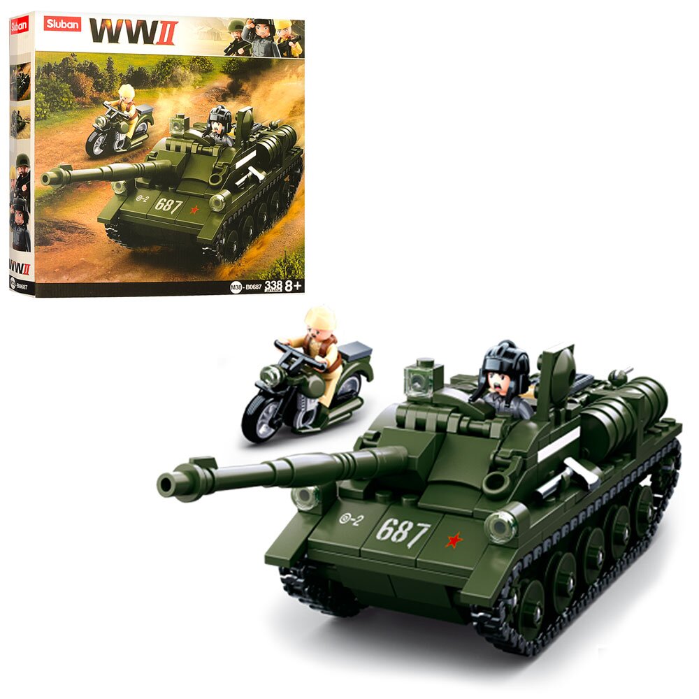 

Конструктор SLUBAN Танк (M38-B0687)