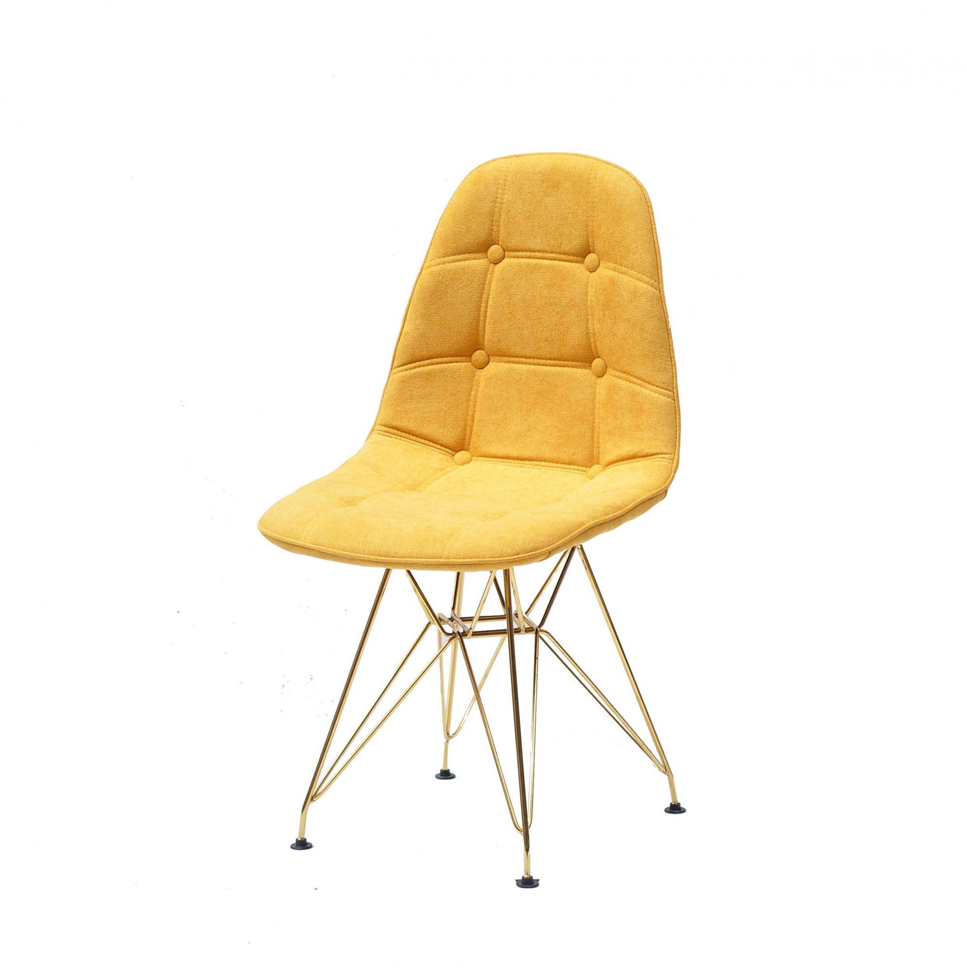 

Стул обеденный Onder Mebli ALEX ШЕНИЛЛ ЖЕЛТЫЙ G-100 GD - ML