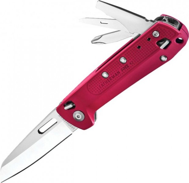 

Мультиинструмент Leatherman Free K2 Crimson (832890) (F00260630)