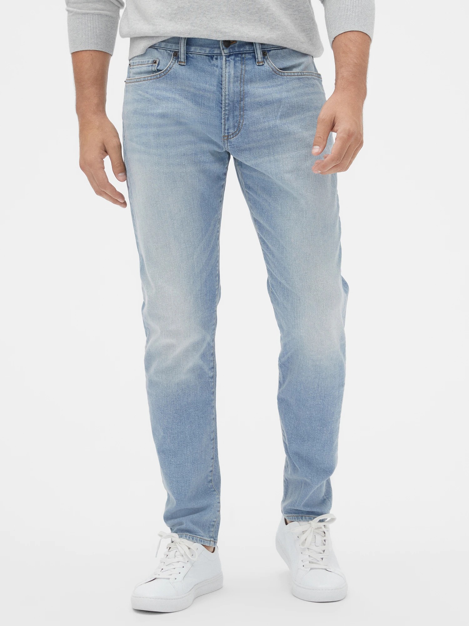 

Мужские джинсы GAP 1159757376 (Светло-голубой, 42)