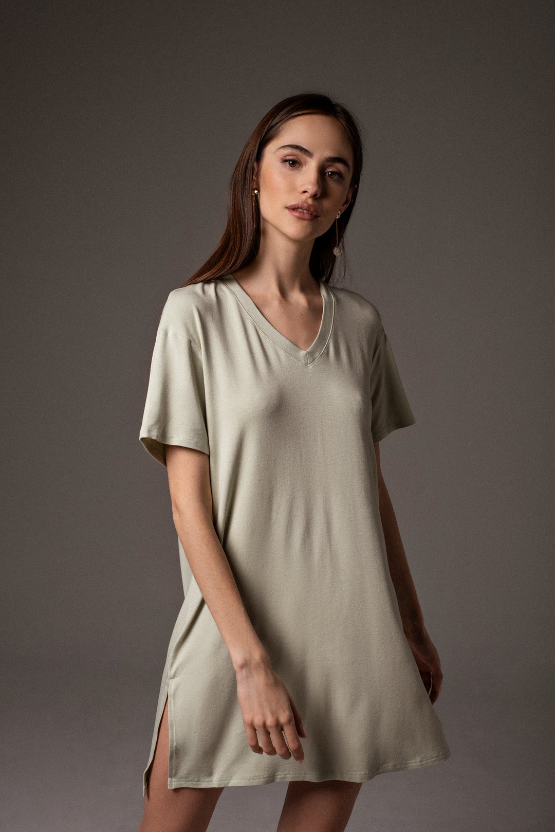 

Ночная рубашка Sleep&Go T-Shirt Dress  Оливковая, Ночная рубашка Sleep&Go T-Shirt Dress L Оливковая