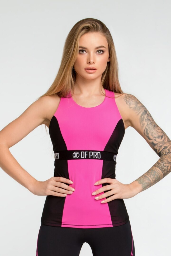 

Топ майка Designed for Fitness PRO Lollipop (M розовый)