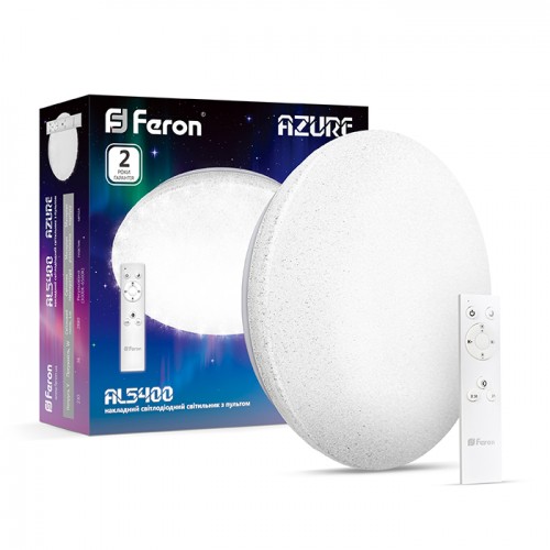 

Світлодіодний світильник Feron AL5400 AZURE 36W